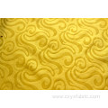 embossed polyester dyed fabric